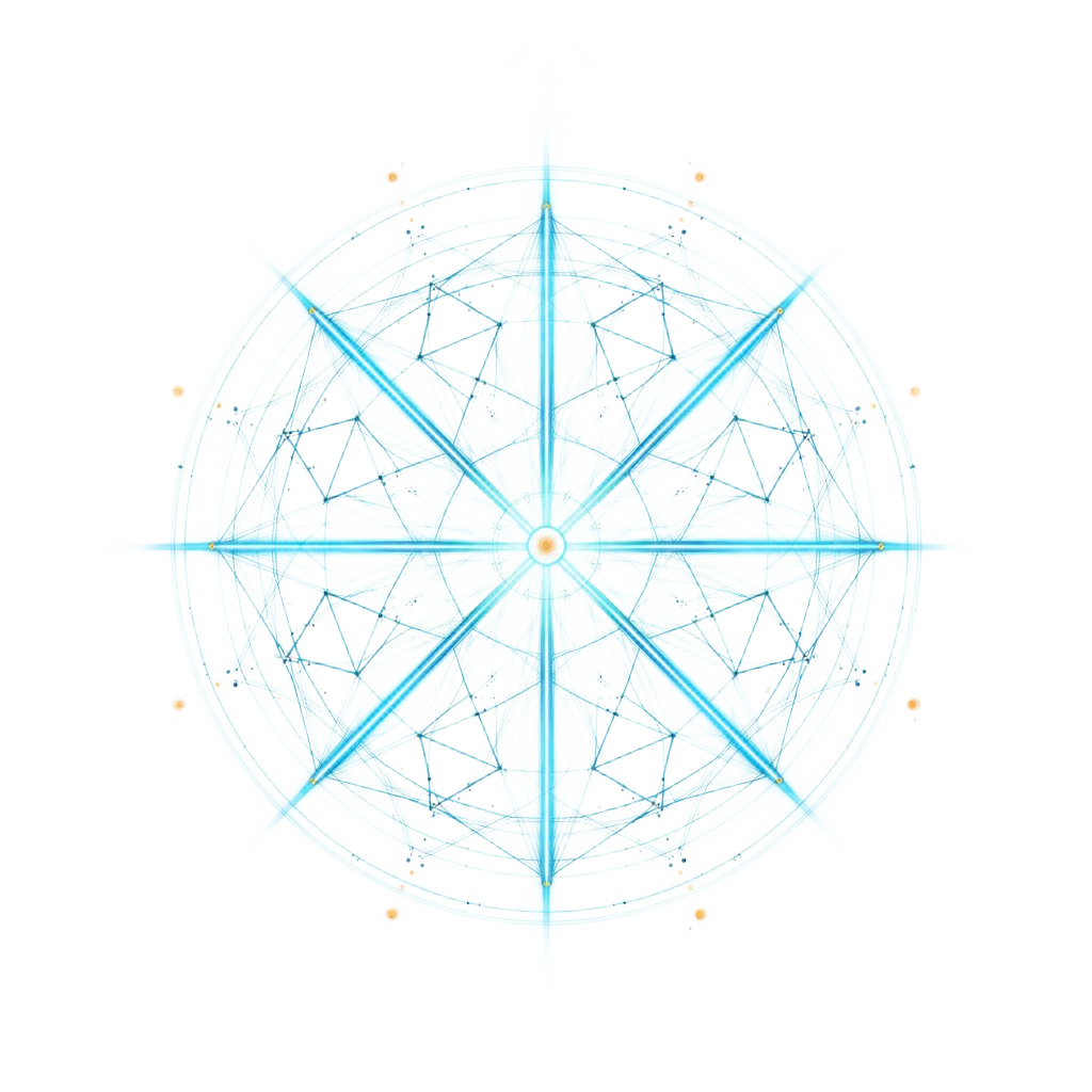 Abstract geometric network composition